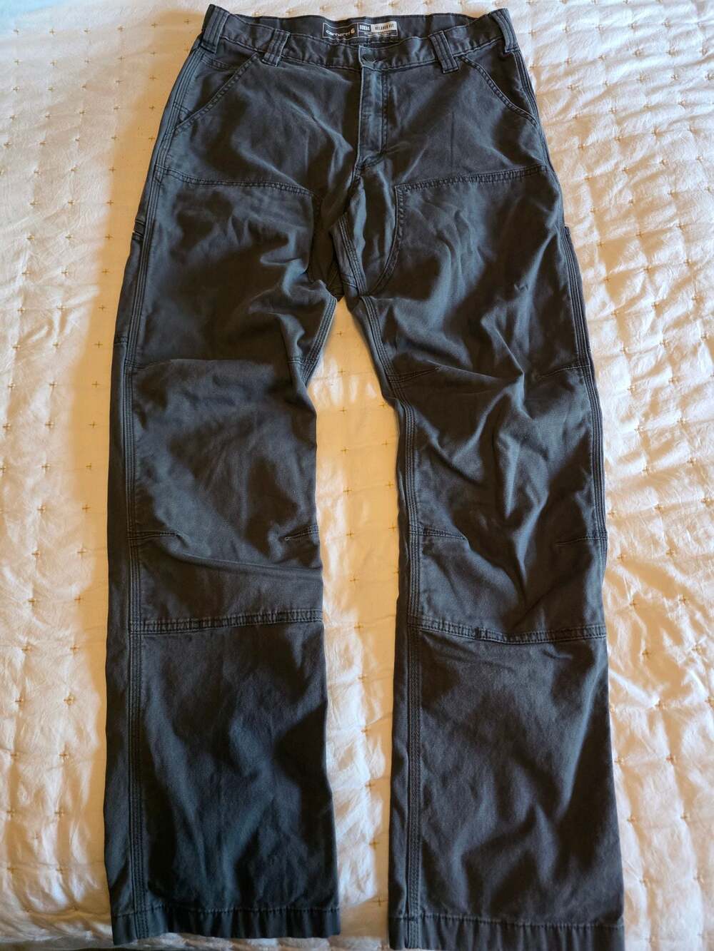 Carhartt Rugged Flex Relaxed Fit Canvas Double-Front Utility Work Pants